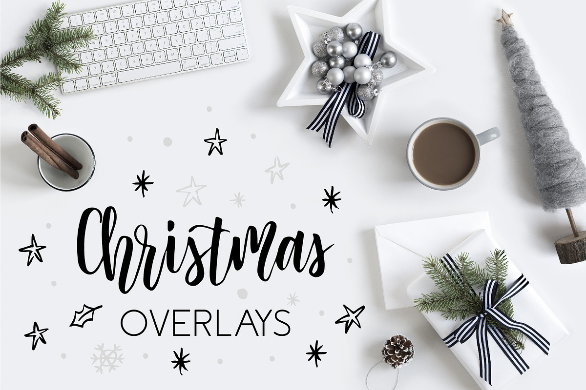 50% *SALE* Christmas Overlays, an Illustration by Renata Chizhikova (Photo 1 of 14)