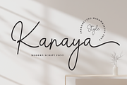 Kanaya | Script Font, a Handwritten Font by Scratchones (Thumbnail 1 of 9)