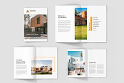 Architeo Portfolio A5 Canva Template, a Brochure Template by artbart (Thumbnail 3 of 6)
