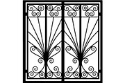 Vintage Scroll Gate Panel Bundle, a Decorative Illustration by Creativeshirt (Thumbnail 10 of 20)