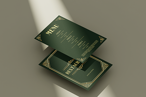 Elegant Menu, a Brochure Template by Tzochko