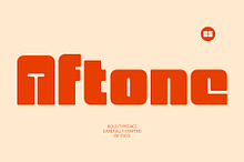 CS Aftone – Bold Font