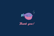 Sea Animals Marine Art Vector Set, an Animal Illustration by Neliakott ♥ (Thumbnail 11 of 11)