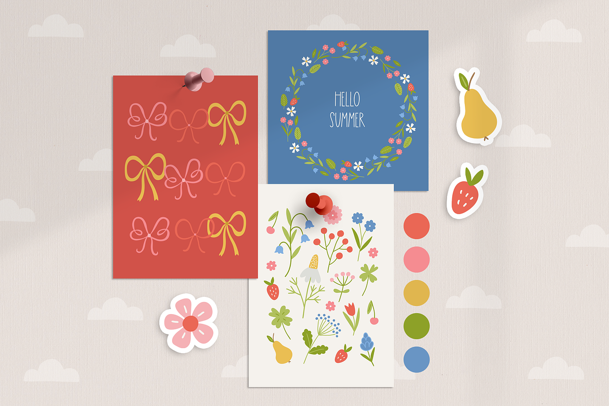 Cottagecore Kit, a Seasonal Illustration by miumiu (Photo 2 of 15)