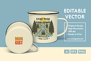 Stay Wild and Cute, an Animal Illustration by Mangustudio (Thumbnail 3 of 3)