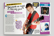 Kids Magazine Template, a Magazine Template by Red Cactus Creative (Thumbnail 9 of 20)