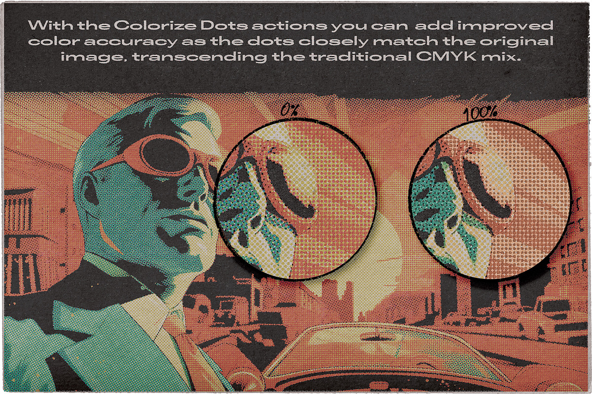 True CMYK Halftone Template, a Layer Style Add-On by bbymedia.store (Photo 10 of 30)