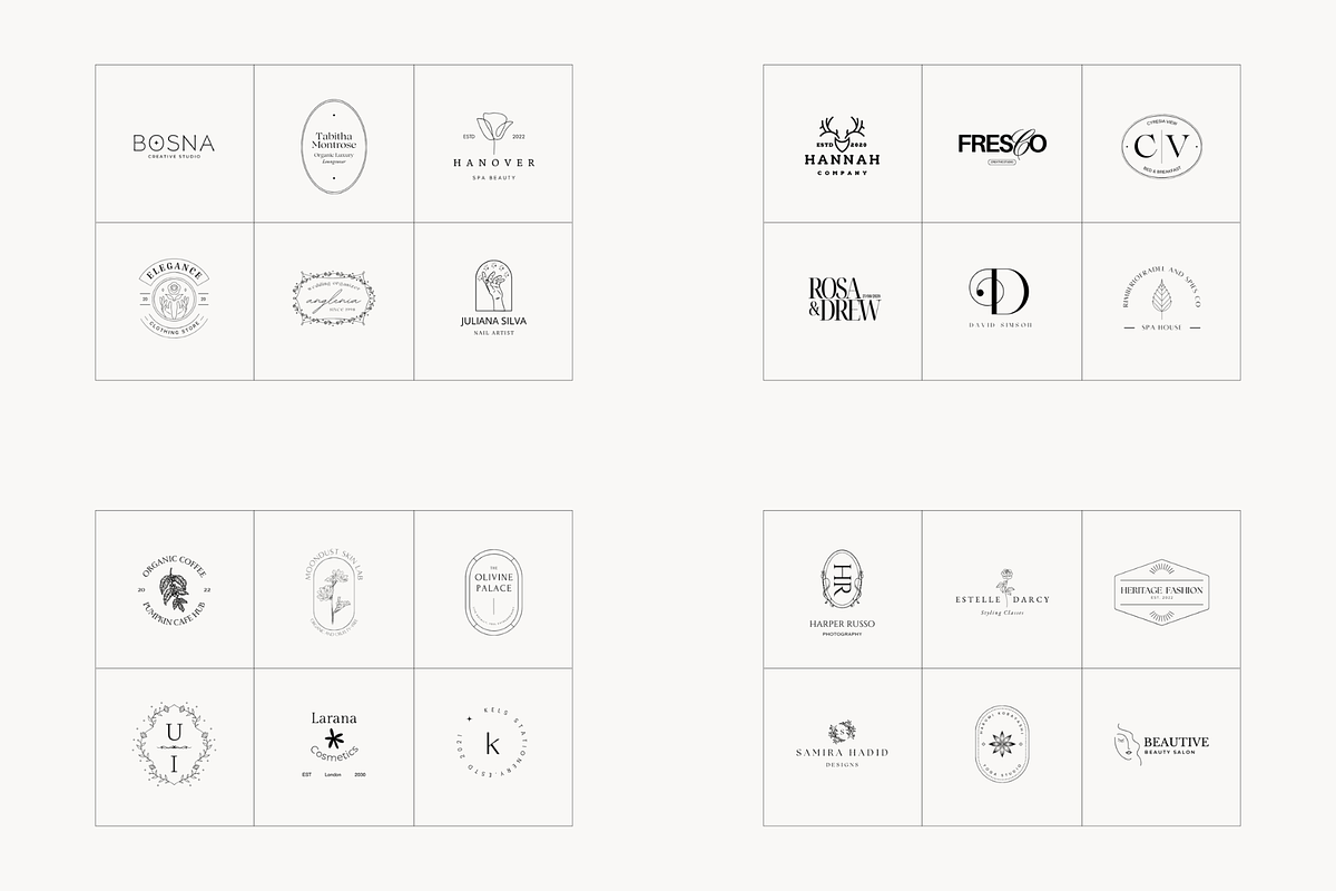 Luxury Logo Kit Bundle, a Branding & Logo Template by Studio Kumo (Photo 3 of 13)