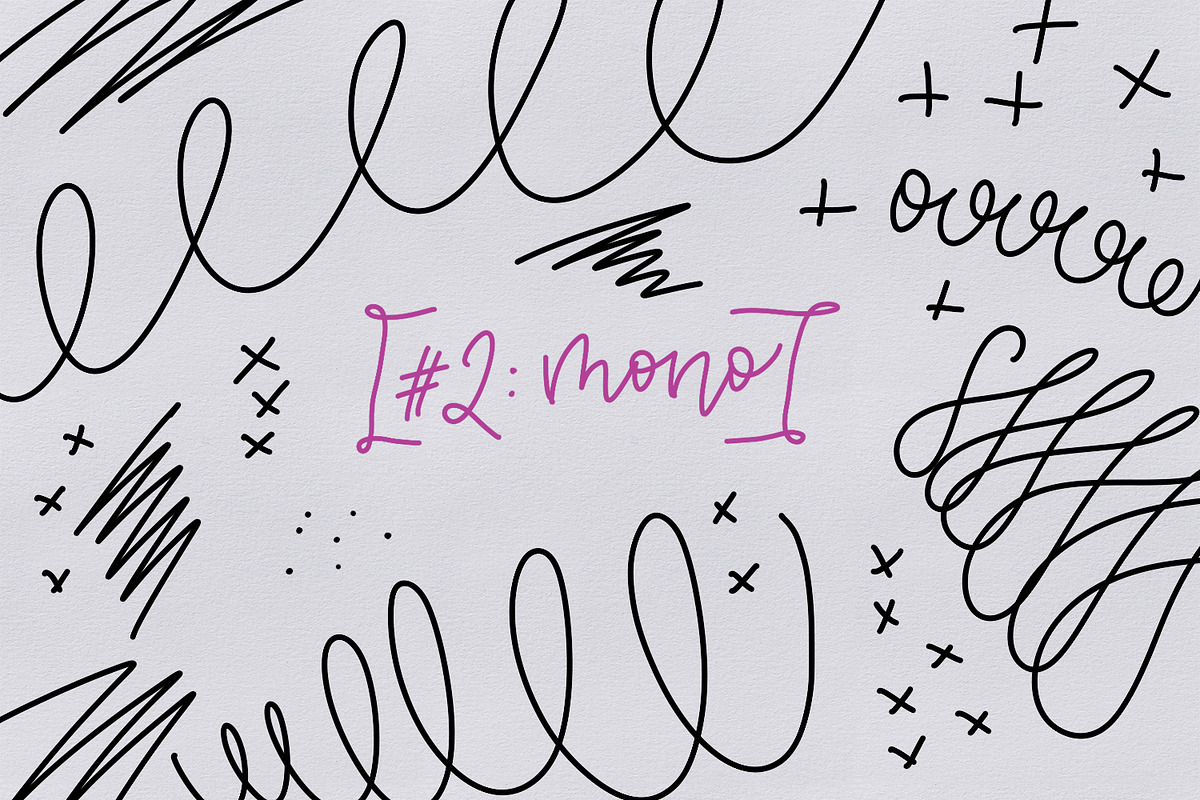 Basic Lettering Toolkit forProcreate, a Brush Add-On by Gray Cat Graphics (Photo 8 of 15)