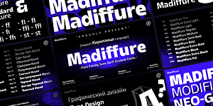Madiffure Font Family