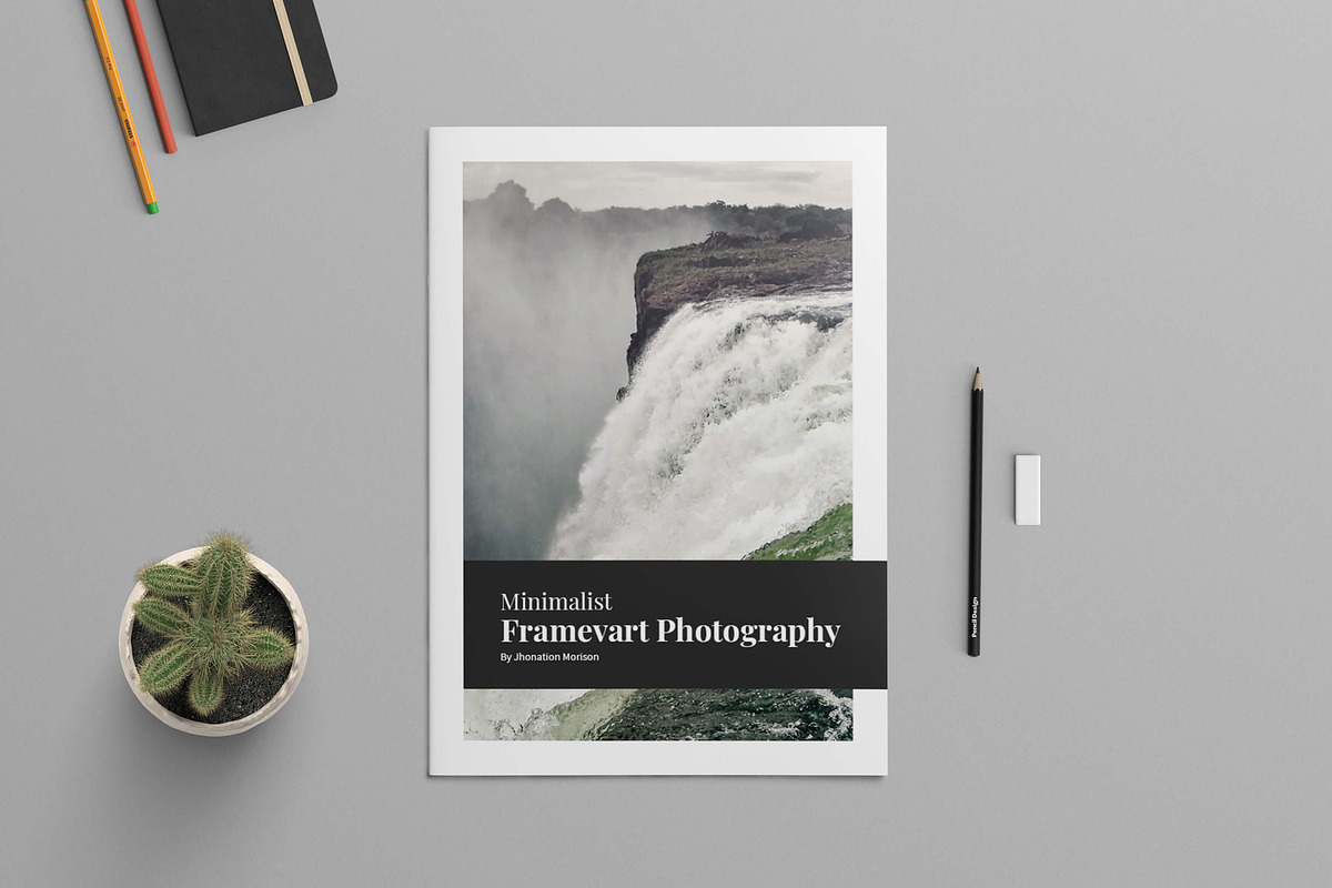 Photography Portfolio Template, a Magazine Template by Divergent Studio (Photo 1 of 8)