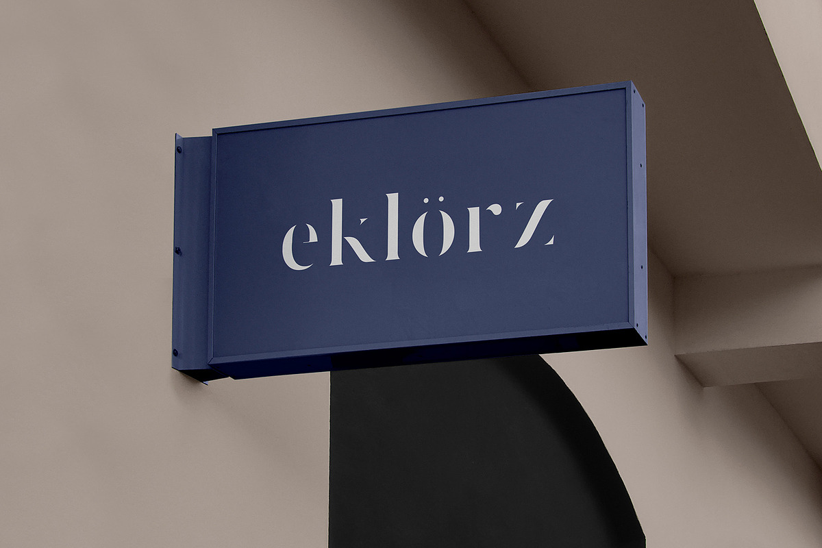 Logo Mockup Modern Hanging Sign, an Advertising Mockup by Asylab (Photo 2 of 5)