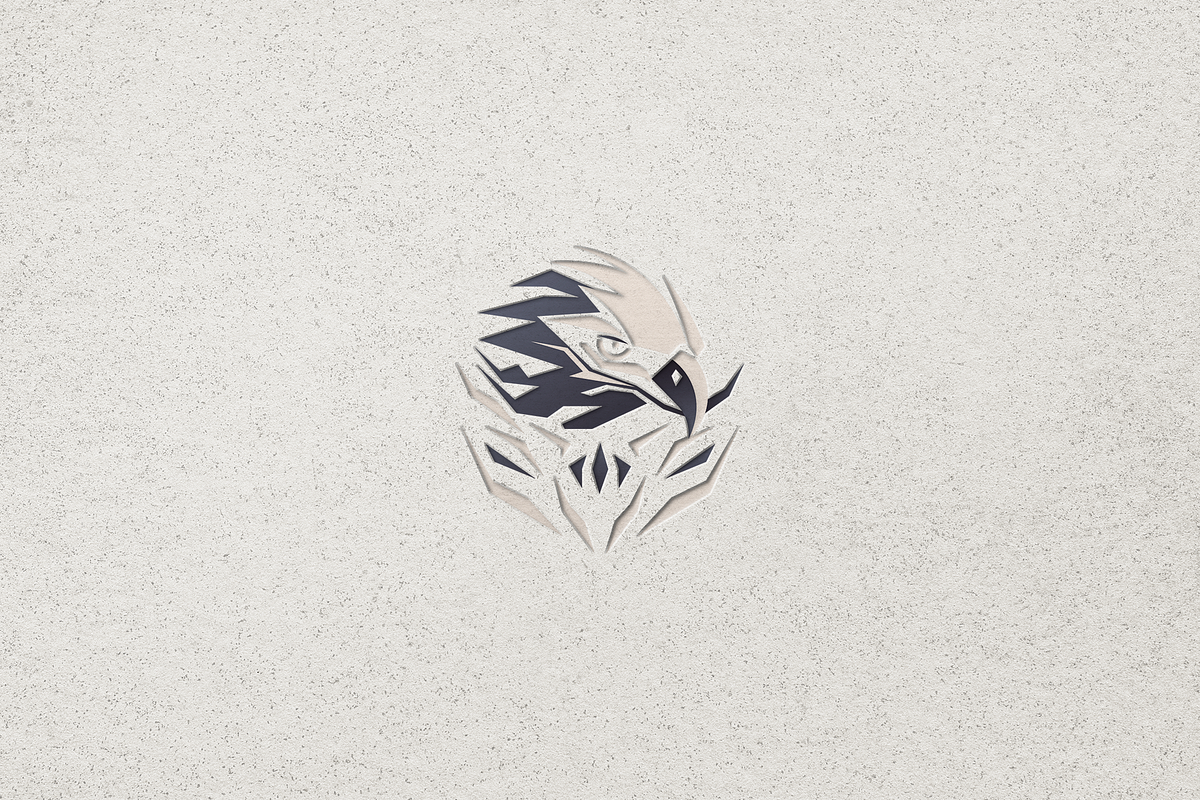 Geometric Minimalist Eagle Logo, a Branding & Logo Template by Luxury Logos (Photo 4 of 4)