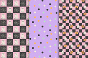 Pastel Halloween Seamless Patterns, a Pattern Graphic by The Audacious Brush (Thumbnail 2 of 9)