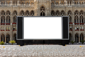 Outdoor cinema, an Arts & Entertainment Photo by BOOCYS