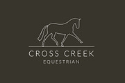 Dressage Horse Equestrian Logo, a Branding & Logo Template by Leah Suzanne (Thumbnail 2 of 2)
