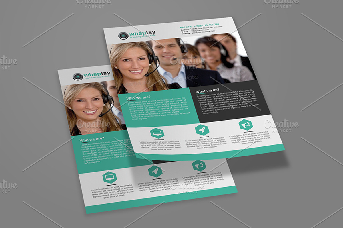 Corporate Flyer- MS word, a Flyer Template by Cristal Pioneer (Photo 15 of 17)