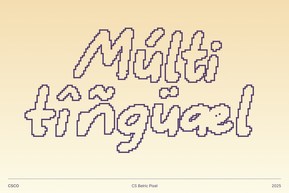 CS Belric Pixel, a Handwritten Font by Craft Supply Co. (Photo 7 of 8)