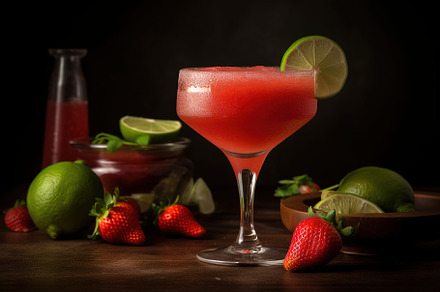 fresh summer drink with fruit, a Food & Drink Photo by Virgo Studio