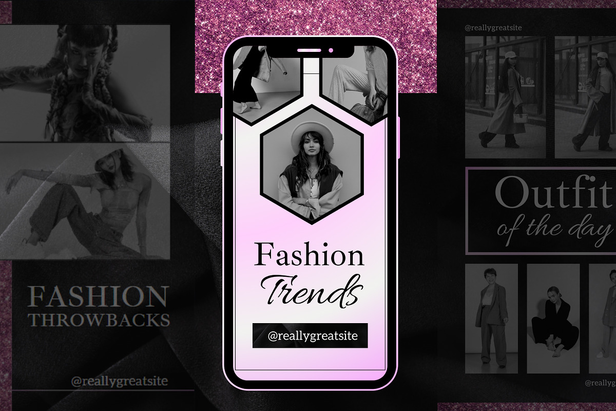 50 Fashion Stories Canva Templates, a Templates & Theme by TemplateCastleStore (Photo 6 of 10)