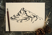 Mountain Vintage Sketches, an Illustration by Epine (Thumbnail 4 of 5)