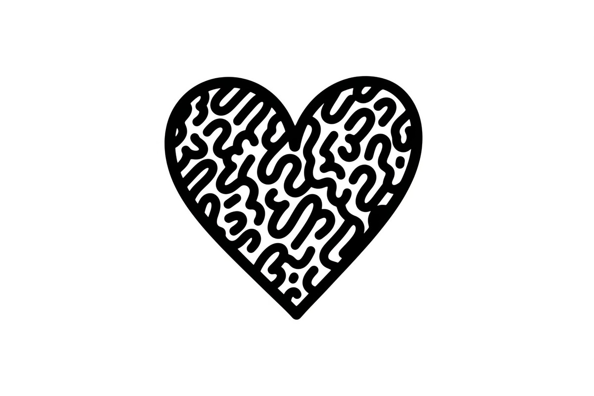 Hand Drawn Heart Doodle Vector Bundl, an Illustration by Creativeshirt (Photo 19 of 48)