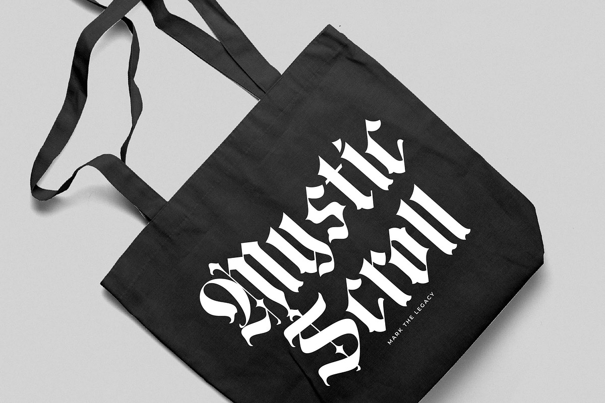 Mooltens Modern Blackletter Font, a Blackletter Font by timelesstype.co (Photo 11 of 20)