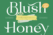 Blush Honey Modern Serif Font, a Serif Font by timelesstype.co (Thumbnail 1 of 20)