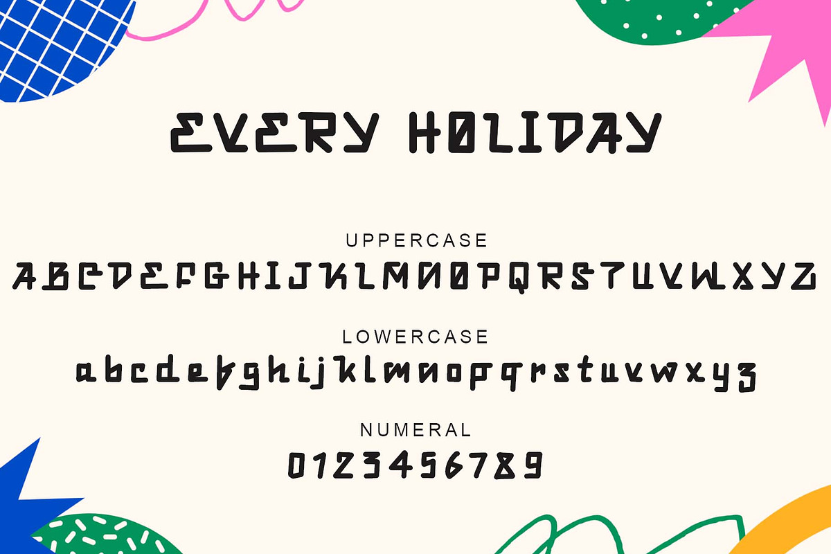 Every Holiday, a Handwritten Font by Yoga Letter (Photo 5 of 6)