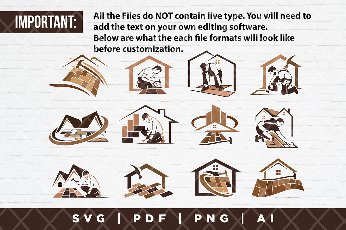 Flooring Instalation Logo Bundle, a Branding & Logo Template by Guavanaboy (Photo 2 of 3)