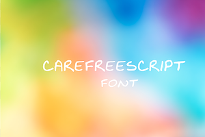 Carefree Script Font-016-24