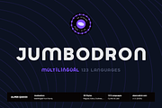 Jumbodron Font Family - 36 Fonts, a Sans Serif Font by alpercakici (Thumbnail 1 of 10)