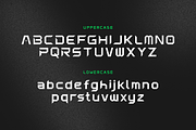 Zerx - Futuristic Display Typeface, a Sans Serif Font by Maenjari Std (Thumbnail 3 of 10)