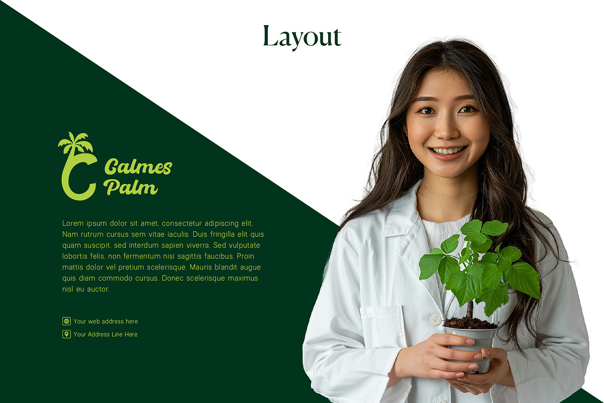 Letter A-Z With palm Logo Kit, a Branding & Logo Template by Luxury Logos (Photo 9 of 11)