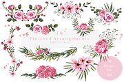 Pretty in Pink - Watercolour Florals, an Illustration by Sammy's Illustration (Thumbnail 3 of 4)