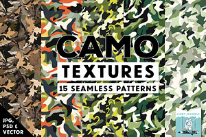 Camouflage Pattern Textures