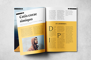 Clean Magazine Layout