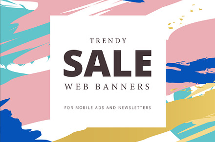 Creative Mobile Sale Web Banners