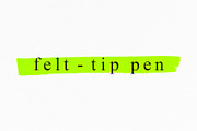 Felt-tip pen brushes for PS, a Brush Add-On by Leo Studio Design Lab (Thumbnail 1 of 8)