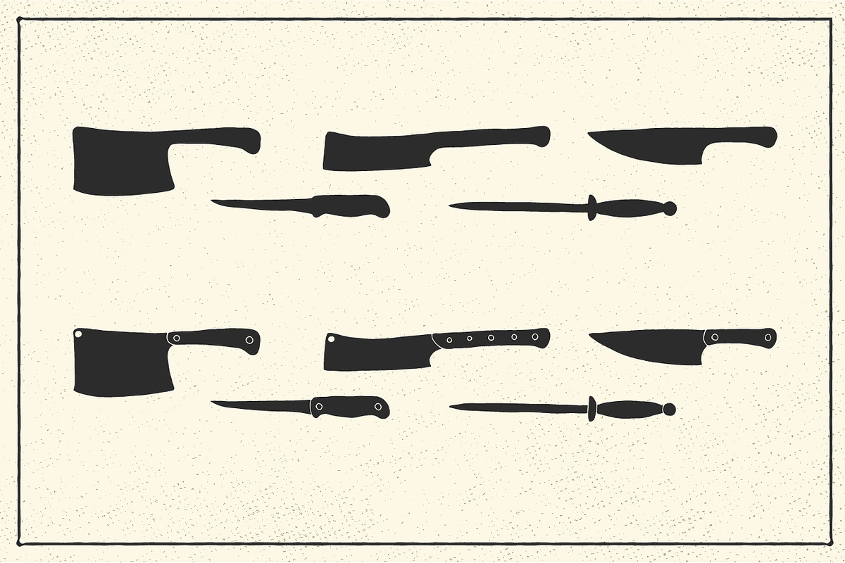 Butcher's Cut Vector Pack, an Animal Illustration by SUH-NY (Photo 2 of 6)