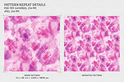 Vibrant Purple Watercolor Pattern, a Pattern Graphic by Gullenda (Thumbnail 2 of 6)