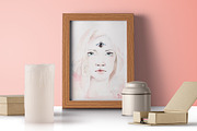 Watercolor Women' Portraits, a Decorative Illustration by Flo Sacred Art (Thumbnail 3 of 7)
