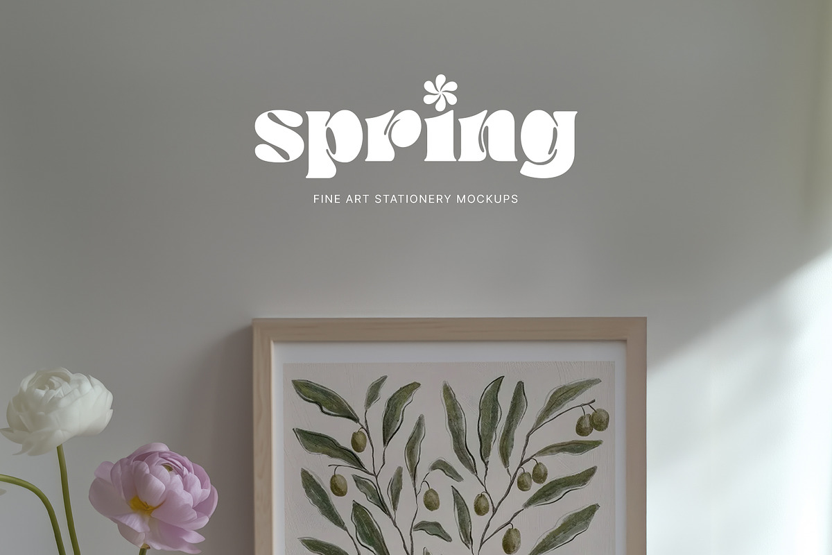 SPRING Frame + Card Mockups, a Product Mockup by Muse Mockups (Photo 13 of 13)
