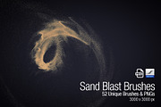 Sand Blast Brushes & PNGs, a Brush Add-On by Creative Graphics (Thumbnail 4 of 4)