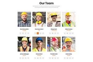 Buildhex -Construction HTML Template