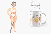 All bodies are beautiful, a Person Illustration by Tabiti (Thumbnail 5 of 16)