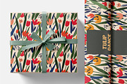 Bold Tulip Meadow Pattern Collection, a Pattern Graphic by Asya Melkonyan Patterns (Thumbnail 8 of 16)