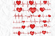 Heartbeat, Heart, Pulse, Love SVG, an Object Graphic by VectorArtPrintableDesign (Thumbnail 4 of 5)