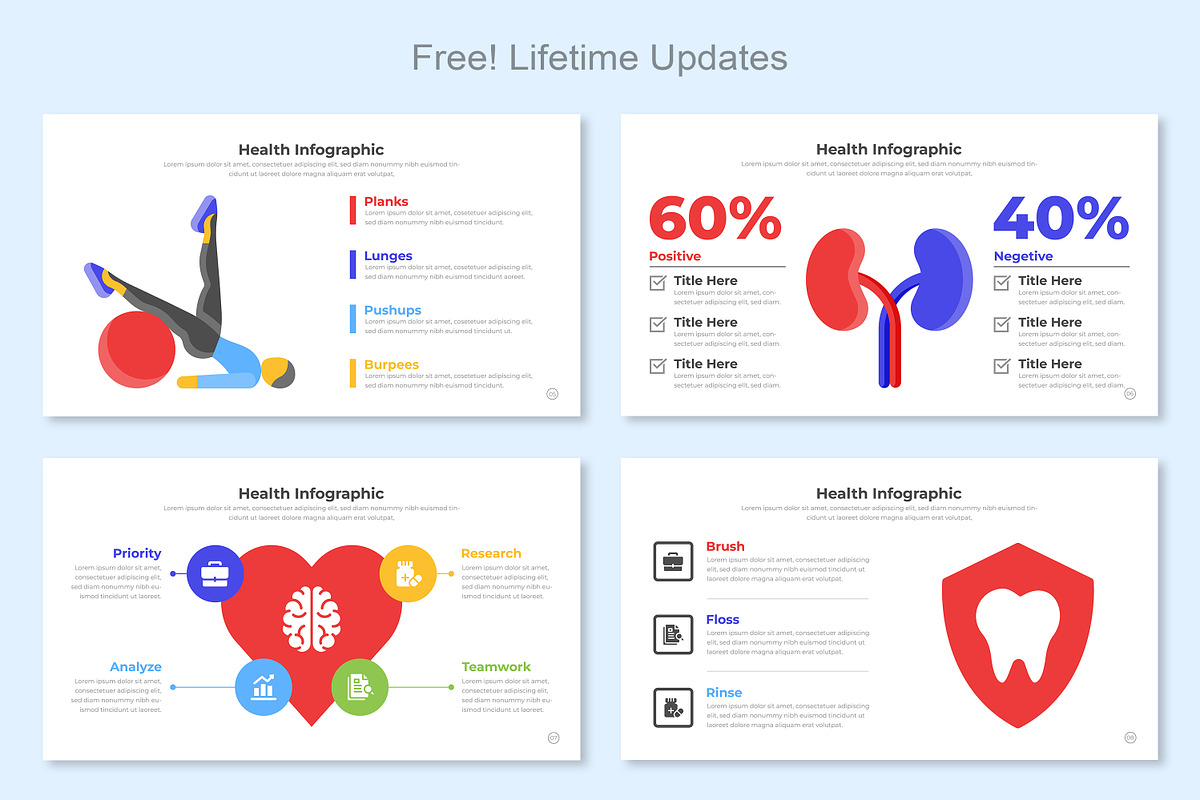 Health Infographic Keynote, a Templates & Theme by Mighty-Slide (Photo 3 of 7)