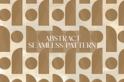 Abstract Neutral Shapes Pattern, a Pattern Graphic by elfy creative (Thumbnail 1 of 5)